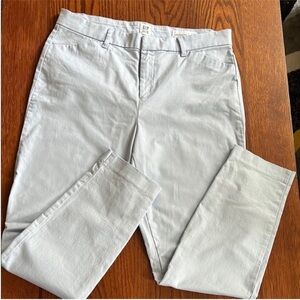 GAP | Women’s Size 10 Light Blue Skinny Ankle Khakis